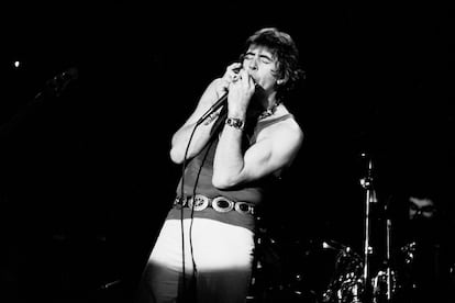 John Mayall, en una actuación en Nueva York en 1979.