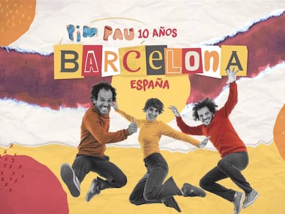 Cartel del espectáculo de Pim Pau, en abril en el Teatre Apolo de Barcelona.