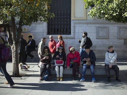 Avenida de la Constituci&oacute;n de Sevilla.