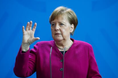 Angela Merkel, canciller de Alemania.