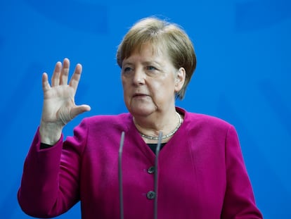 Angela Merkel, canciller de Alemania.