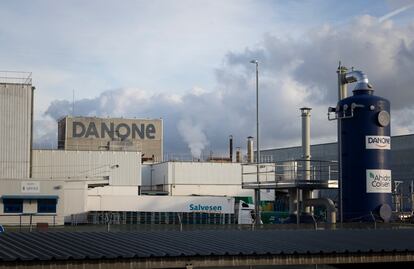 La fábrica de Danone en Parets del Vallès, el pasado 17 de enero.