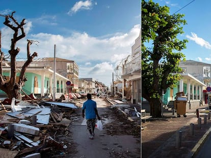 Seis meses después del paso de los huracanes por el Caribe