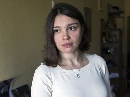 Zhanna Nemtsova, hija del opositor ruso asesiando Boris Nemtsov. 