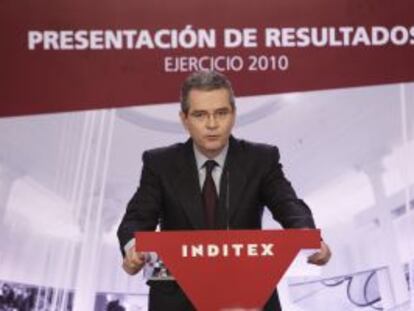 El presidente de Inditex, Pablo Isla.