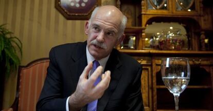 El expresidente griego, Yorgos Papandreu.
