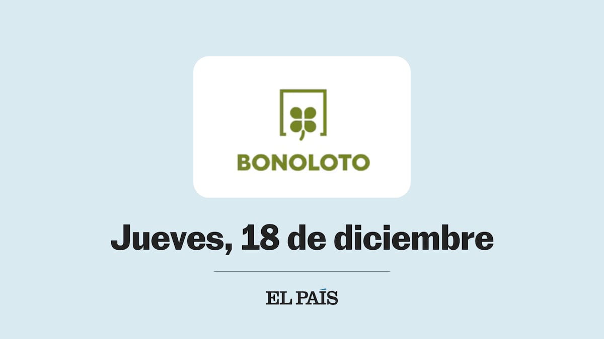 Bonoloto: comprobar sorteo del jueves 18 de diciembre