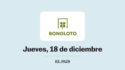 Bonoloto comprobar sorteo del jueves 18 de diciembre de 2025