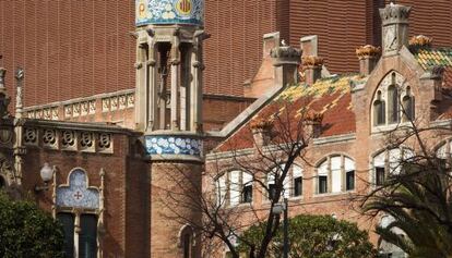 Recinto histórico del hospital de Sant Pau, donde se instalará la sede del organismo de la ONU.