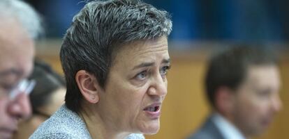 La comisaria de Competencia, Margrethe Vestager.