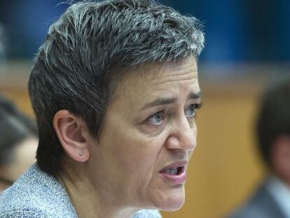 La comisaria de Competencia, Margrethe Vestager.