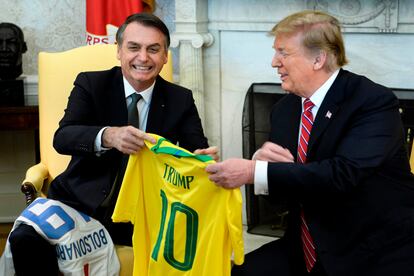 Jair Bolsonaro y Donald Trump