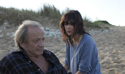 Patrick Chesnais y Jeanne Lambert en 'Mi encuentro con Marilou'.