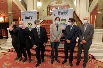 Presentación de la XXIV edición de los Premios Max en el Teatro Arriaga.