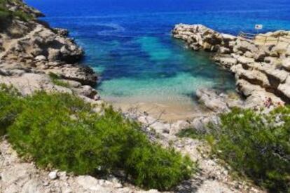 Racó del Conill, en Villajoyosa (Alicante).