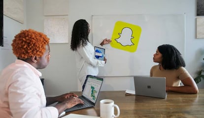 Snapchat como motor para mejorar tu posición en la empresa.