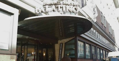 Hotel Palatino de Roma, donde se han detectado los dos primeros casos de coronavirus en Italia, dos turistas chinos procedentes de Wuhan. 