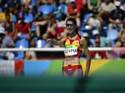 Ruth Beitia en R&iacute;o 2016. 