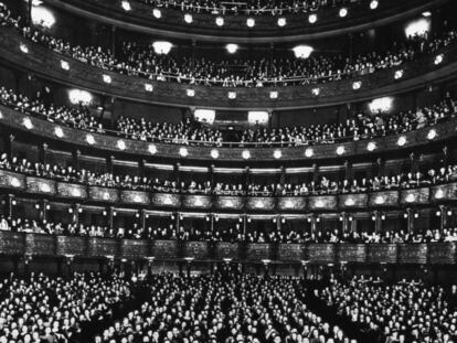 El Metropolitan Opera House en 1940