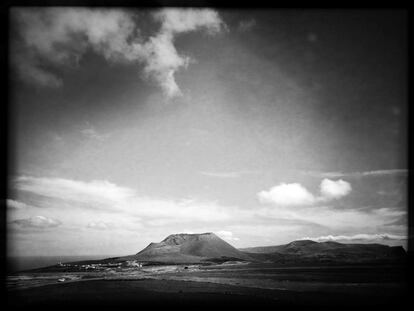 Vista del Parque Nacional de Timanfaya.