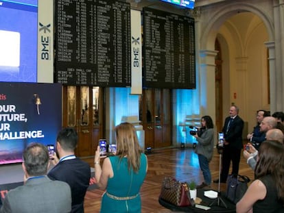 Pablo Martín, fundador de Izertis, en la salida a Bolsa de la compañía