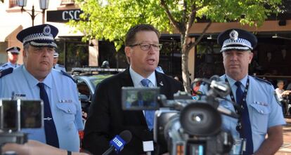 El Ministro de Policía de Nueva Gales del Sur, Troy Grant.