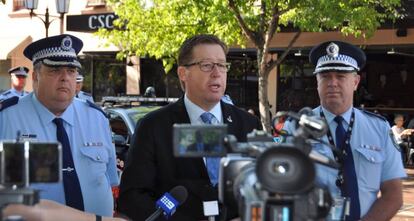 El Ministro de Polic&iacute;a de Nueva Gales del Sur, Troy Grant.