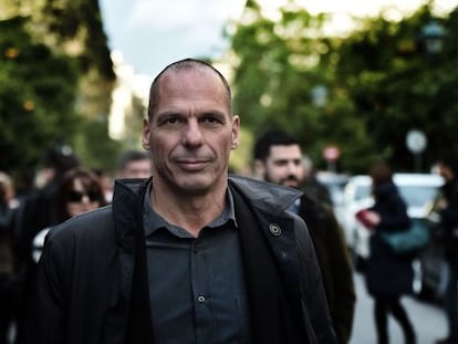 O novo ministro das Finanças, Yanis Varufakis.