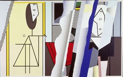 Lichtenstein, 'Reflections on the artist studio' (1989).