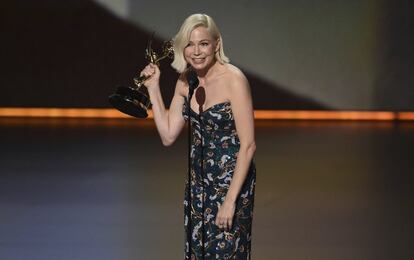 Michelle Williams, Mejor actriz en una miniserie por 'Fosse / Verdon'.