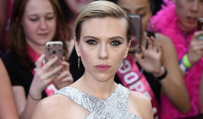 Scarlett Johansson, durante la premiere de 'Roush Night', en junio de 2017.