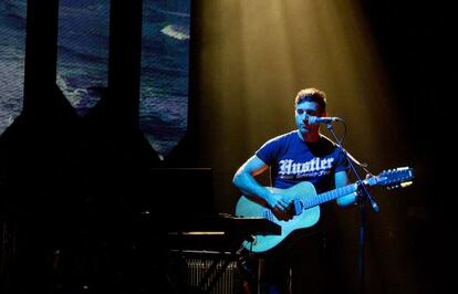 Sufjan Stevens, en un concierto en Ámsterdam el 23 de septiembre.