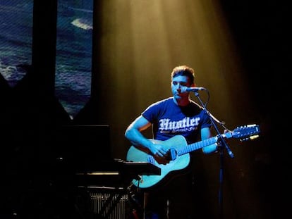 Sufjan Stevens, en un concierto en &Aacute;msterdam el 23 de septiembre.