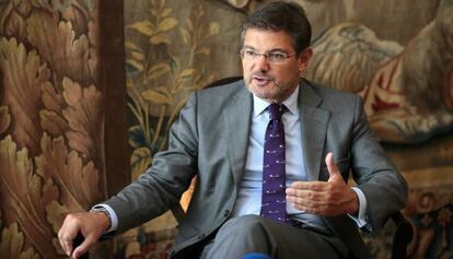 El ministro de Justicia de España, Rafael Catalá.