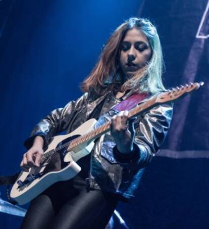 Nadia Sheikh, en el concierto de Leeds del 19 de enero.