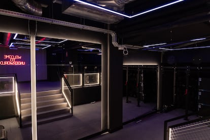 Las instalaciones para entrenar del Pomona Club, en una foto cedida.