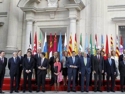 Conferència de presidents autonòmics del 2012.