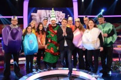 El especial navideño de Antena 3 'Ahora caigo'.