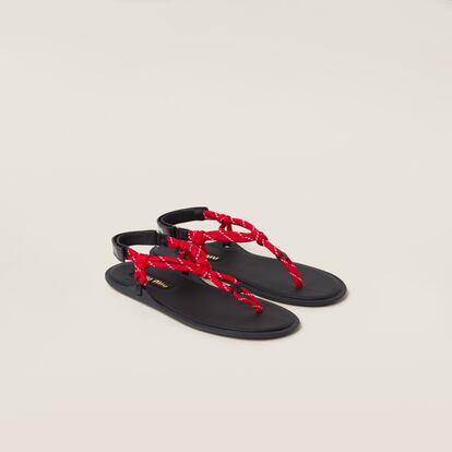 Sandalias minimalistas