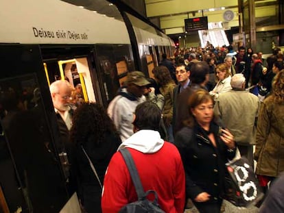 Paro de maquinistas en el Metro de Valencia