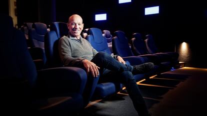 Howard Gordon, guionista y productor de series, fotografiado en la sala de visionados de Sony Pictures en Madrid el 3 de marzo.