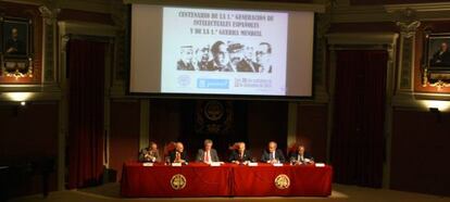 Inauguraci&oacute;n del Ciclo La Generaci&oacute;n del 14 en el Ateneo de Madrid.