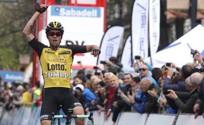 Primoz Roglic se impone en Bilbao.