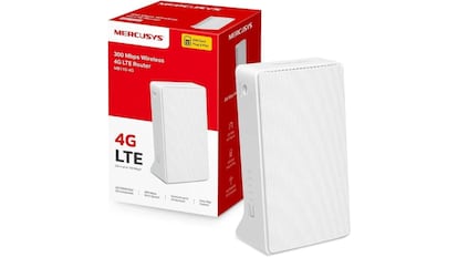 Router wifi con ranura para tarjeta SIM.