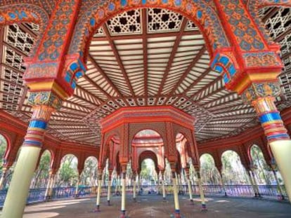 Kiosko de Santa María la Ribera.