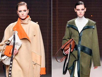 El bolso se lleva bajo el brazo en Hermès
