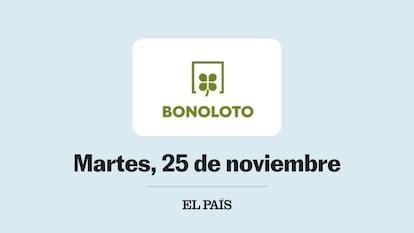 Bonoloto comprobar sorteo del lunes 25 de noviembre de 2025