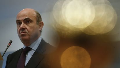 El ministro de Economía, Luis de Guindos.