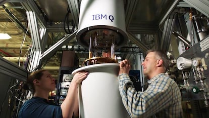 Los IBM Q requieren temperaturas cercanas al cero absoluto.