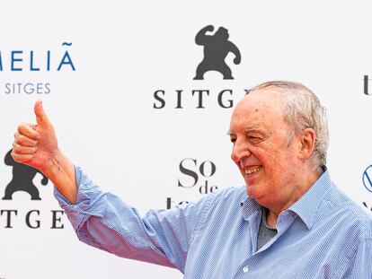 Darío Argento, el pasado domingo en el festival de Sitges.